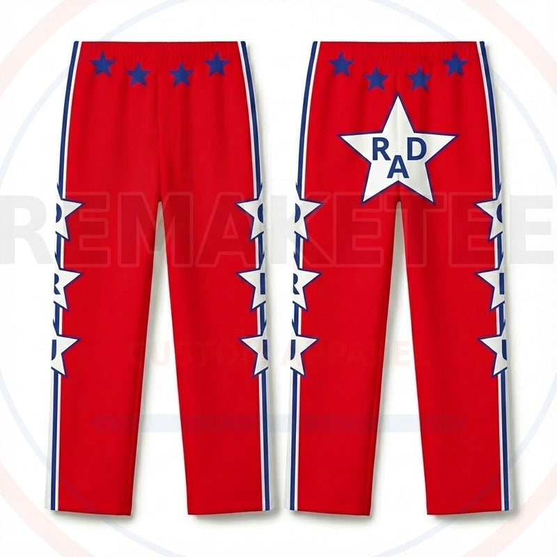 RemakeTee Custom Vintage Retro BMX Racing Long Pants 048