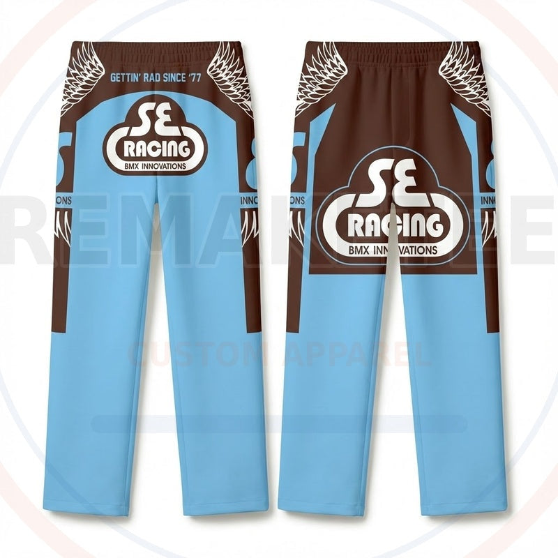 RemakeTee Custom Vintage Retro BMX Racing Long Pants 055