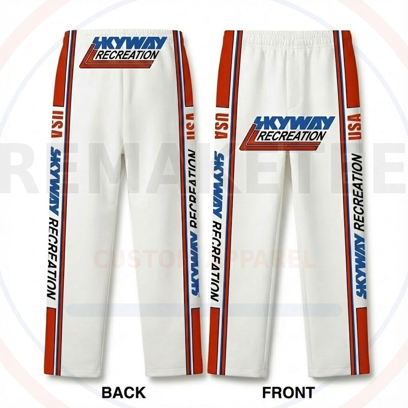RemakeTee Custom Vintage Retro BMX Racing Long Pants 057