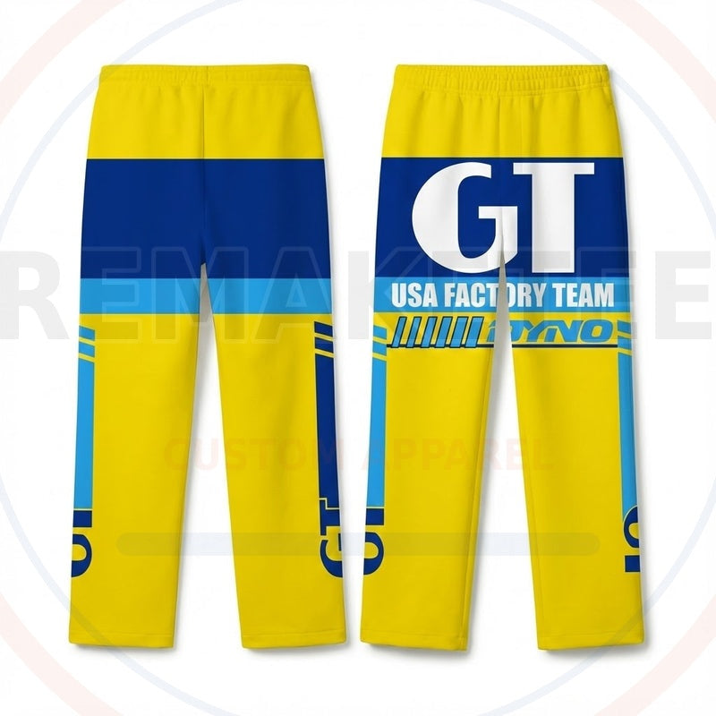RemakeTee Custom Vintage Retro BMX Racing Long Pants 069