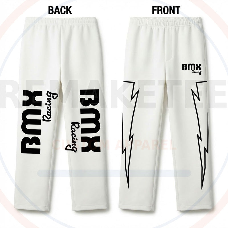 RemakeTee Custom Vintage Retro BMX Racing Long Pants 078