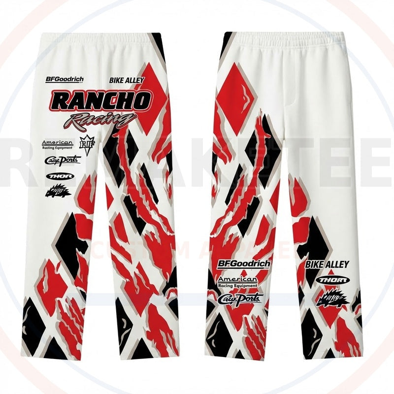 RemakeTee Custom Vintage Retro BMX Racing Long Pants 089