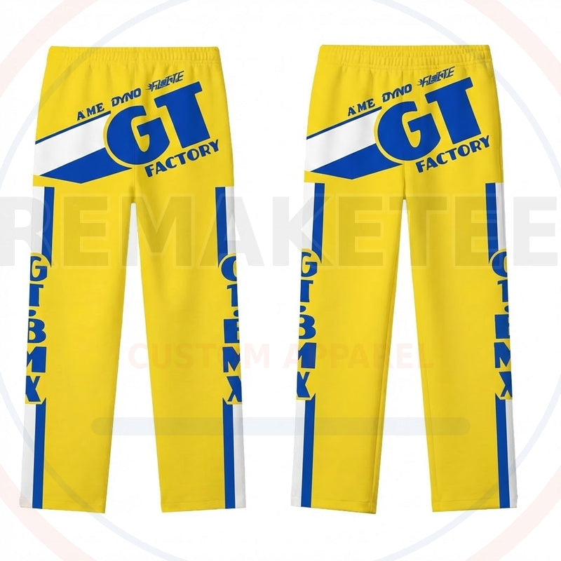 RemakeTee Custom Vintage Retro BMX Racing Long Pants 094