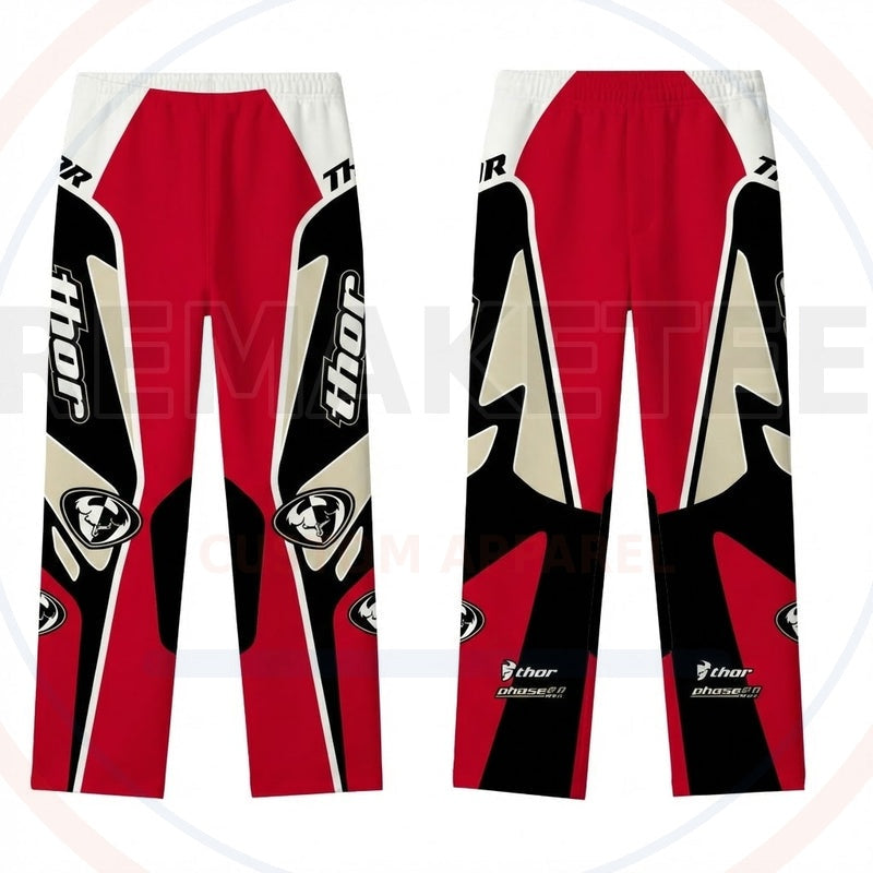 RemakeTee Custom Vintage Retro BMX Racing Long Pants 095