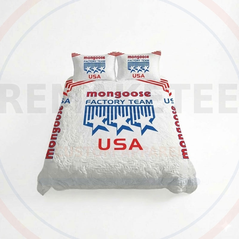 RemakeTee Custom Vintage Retro BMX Racing Quilted Bedding Sets 006