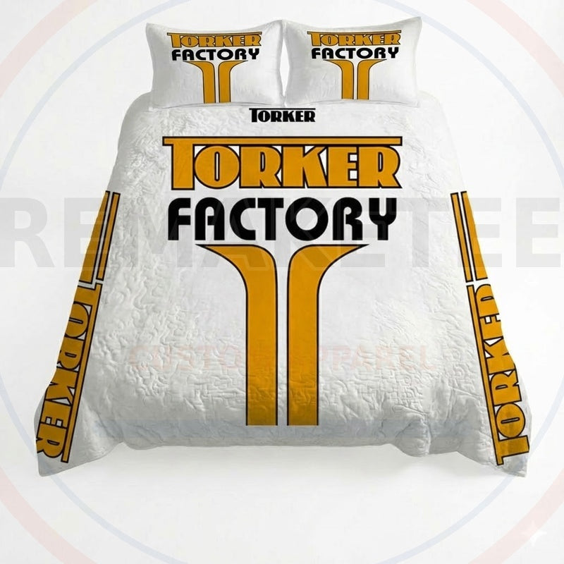 RemakeTee Custom Vintage Retro BMX Racing Quilted Bedding Sets 020