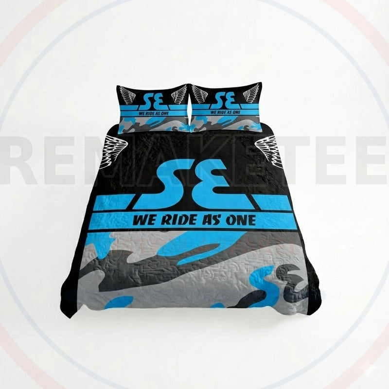 RemakeTee Custom Vintage Retro BMX Racing Quilted Bedding Sets 023