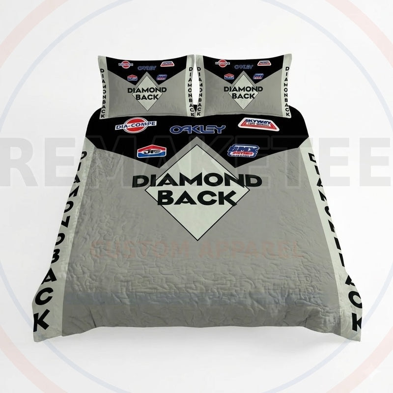 RemakeTee Custom Vintage Retro BMX Racing Quilted Bedding Sets 026
