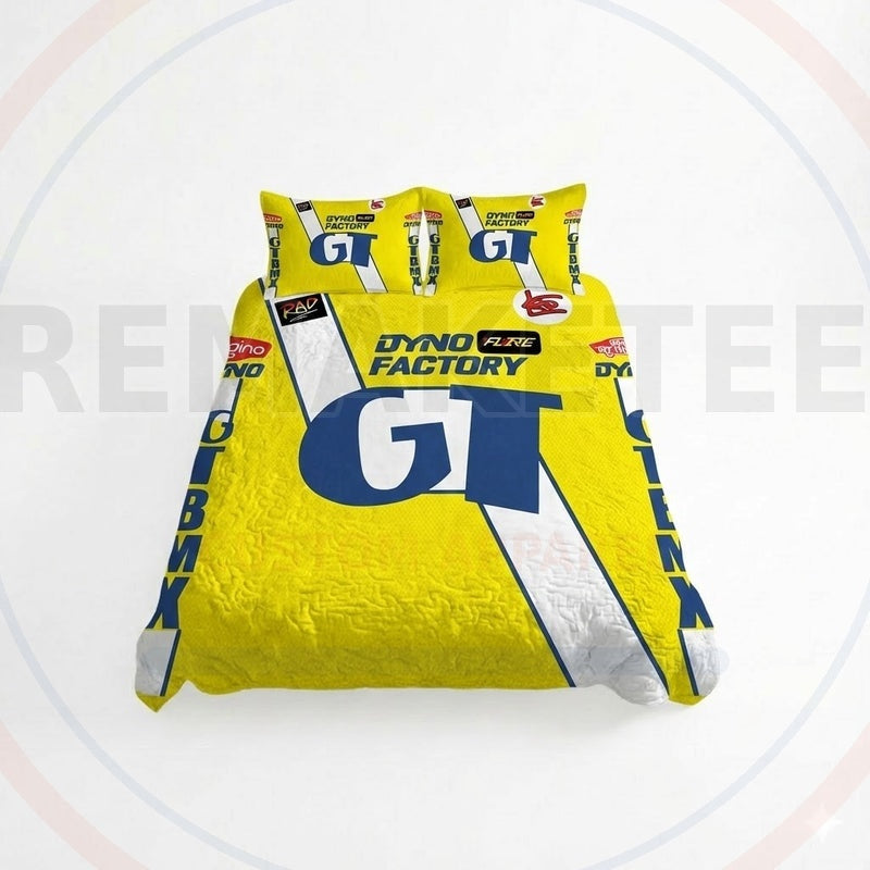 RemakeTee Custom Vintage Retro BMX Racing Quilted Bedding Sets 027