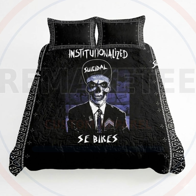 RemakeTee Custom Vintage Retro BMX Racing Quilted Bedding Sets 029