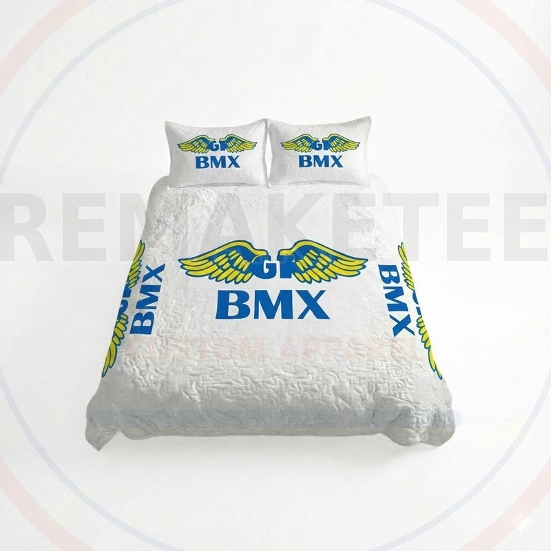 RemakeTee Custom Vintage Retro BMX Racing Quilted Bedding Sets 031