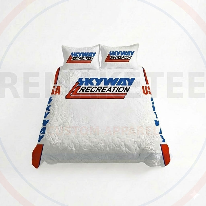RemakeTee Custom Vintage Retro BMX Racing Quilted Bedding Sets 035