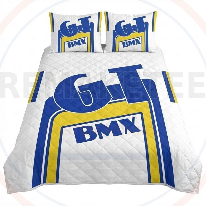 RemakeTee Custom Vintage Retro BMX Racing Quilted Bedding Sets 048
