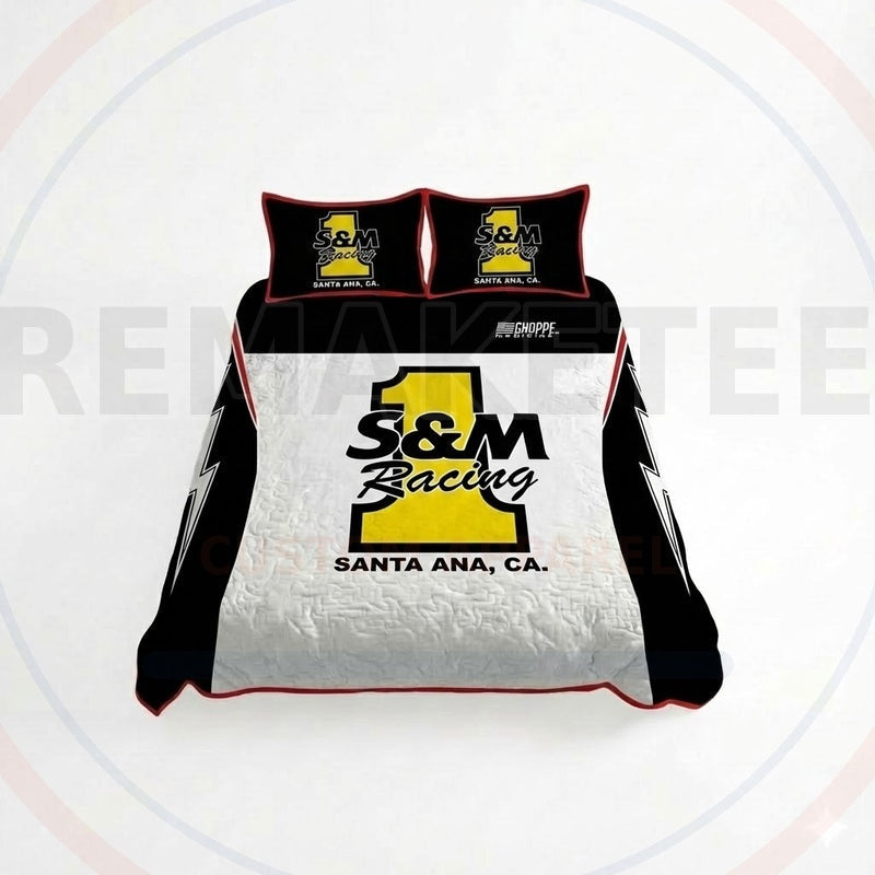 RemakeTee Custom Vintage Retro BMX Racing Quilted Bedding Sets 049
