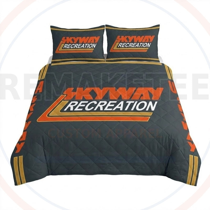 RemakeTee Custom Vintage Retro BMX Racing Quilted Bedding Sets 050