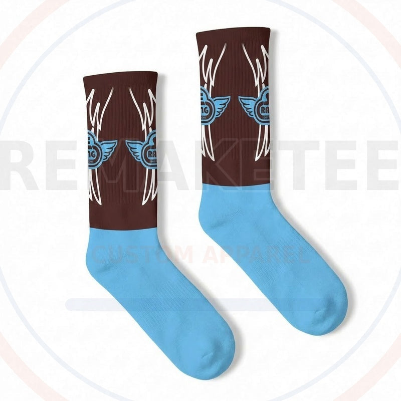 RemakeTee Custom Vintage Retro BMX Racing Socks 002