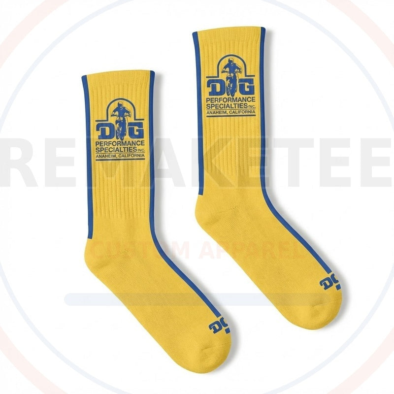 RemakeTee Custom Vintage Retro BMX Racing Socks 003