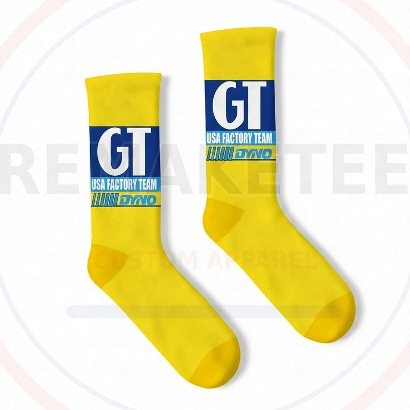 RemakeTee Custom Vintage Retro BMX Racing Socks 004