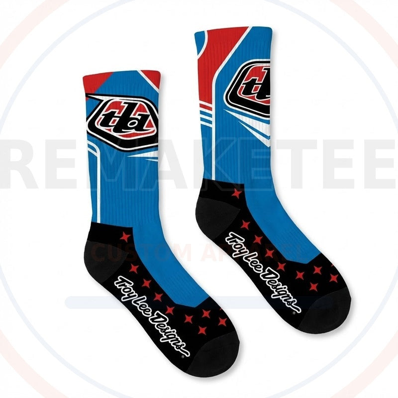 RemakeTee Custom Vintage Retro BMX Racing Socks 016