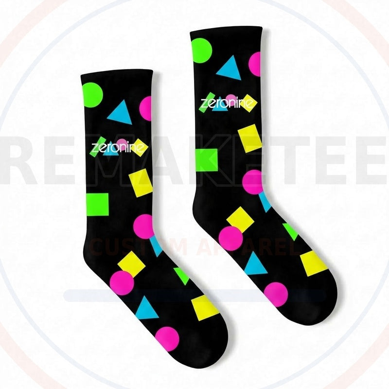 RemakeTee Custom Vintage Retro BMX Racing Socks 017