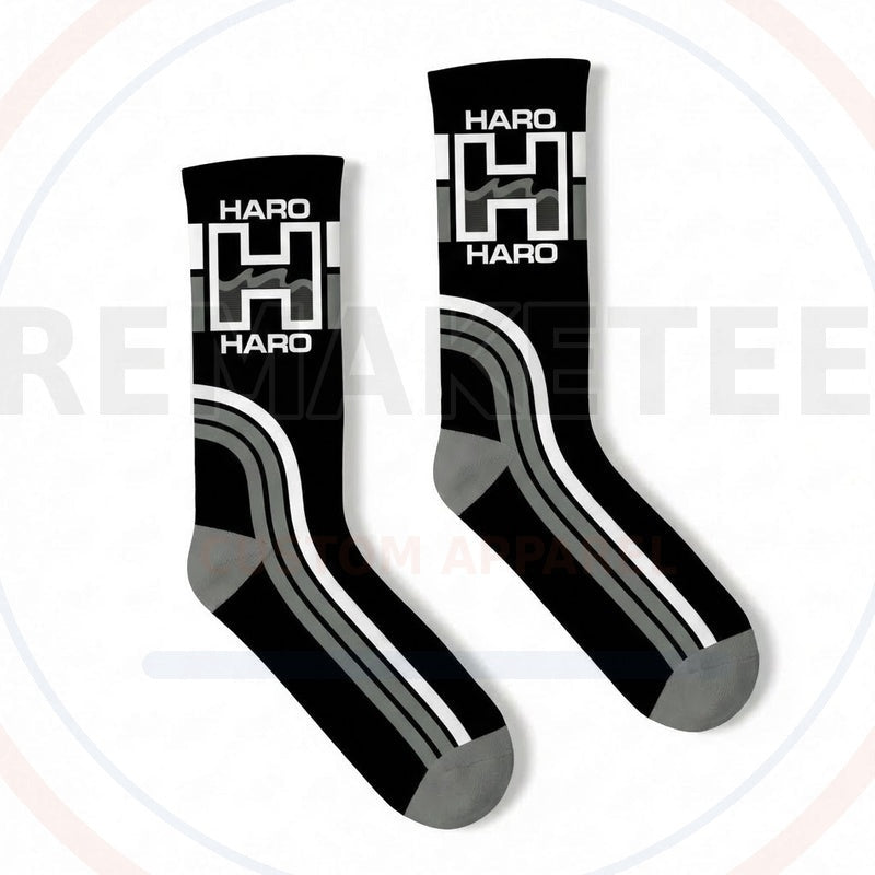 RemakeTee Custom Vintage Retro BMX Racing Socks 019