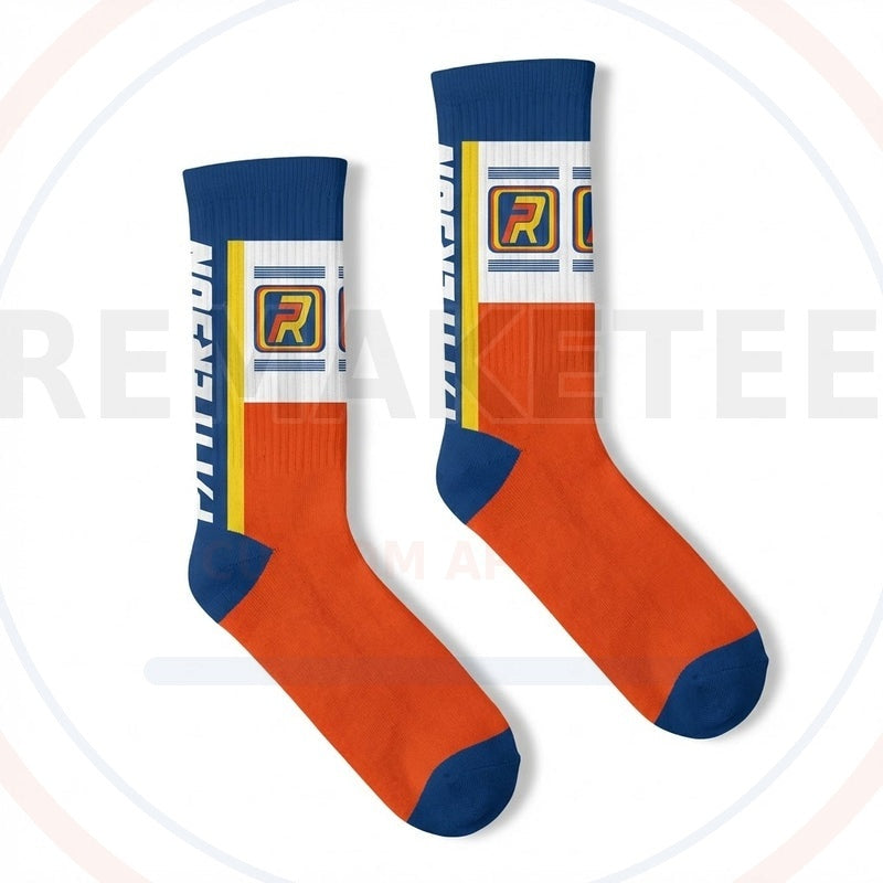 RemakeTee Custom Vintage Retro BMX Racing Socks 022