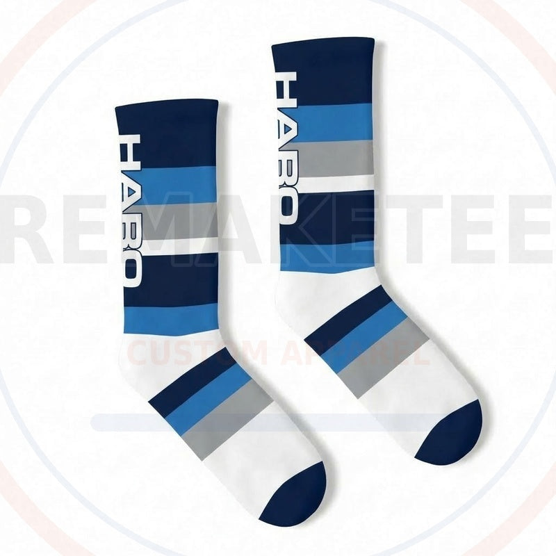 RemakeTee Custom Vintage Retro BMX Racing Socks 024