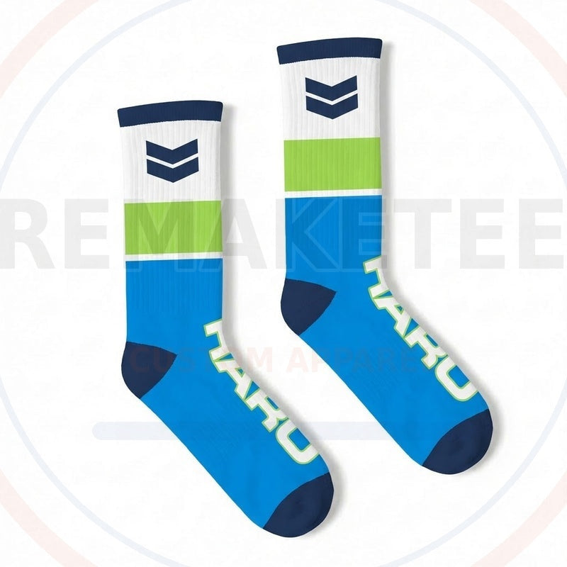 RemakeTee Custom Vintage Retro BMX Racing Socks 027