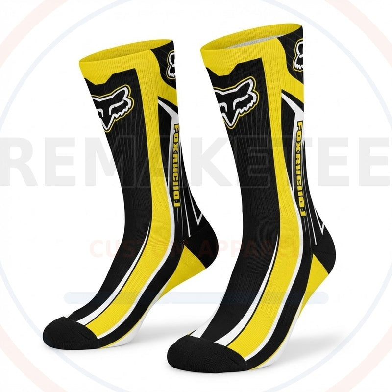 RemakeTee Custom Vintage Retro BMX Racing Socks 030