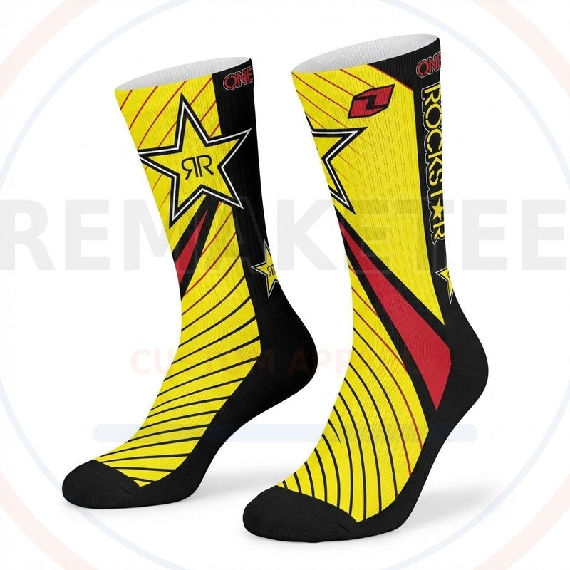 RemakeTee Custom Vintage Retro BMX Racing Socks 032