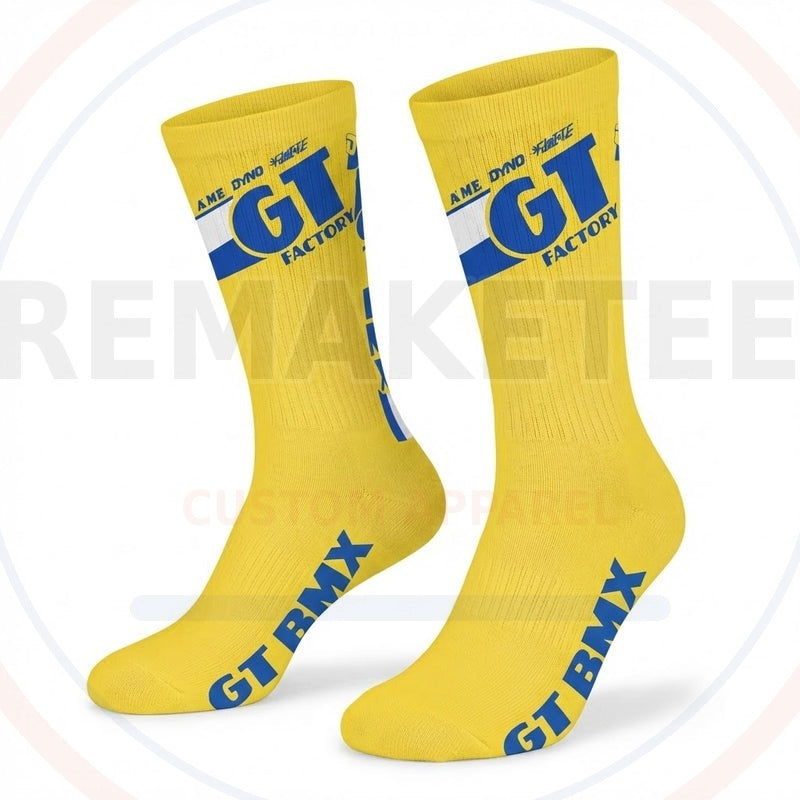 RemakeTee Custom Vintage Retro BMX Racing Socks 039