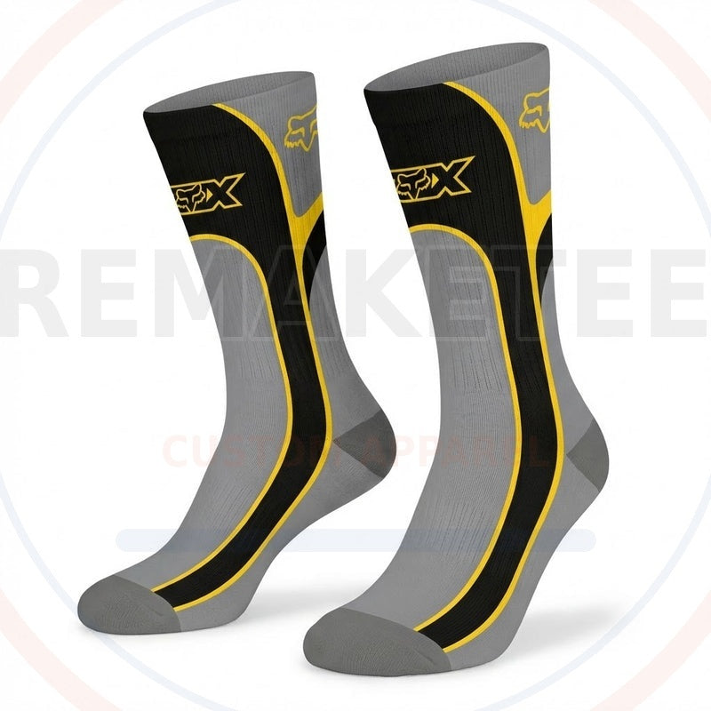 RemakeTee Custom Vintage Retro BMX Racing Socks 042