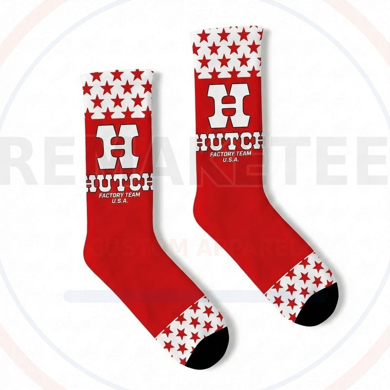 RemakeTee Custom Vintage Retro BMX Racing Socks 045