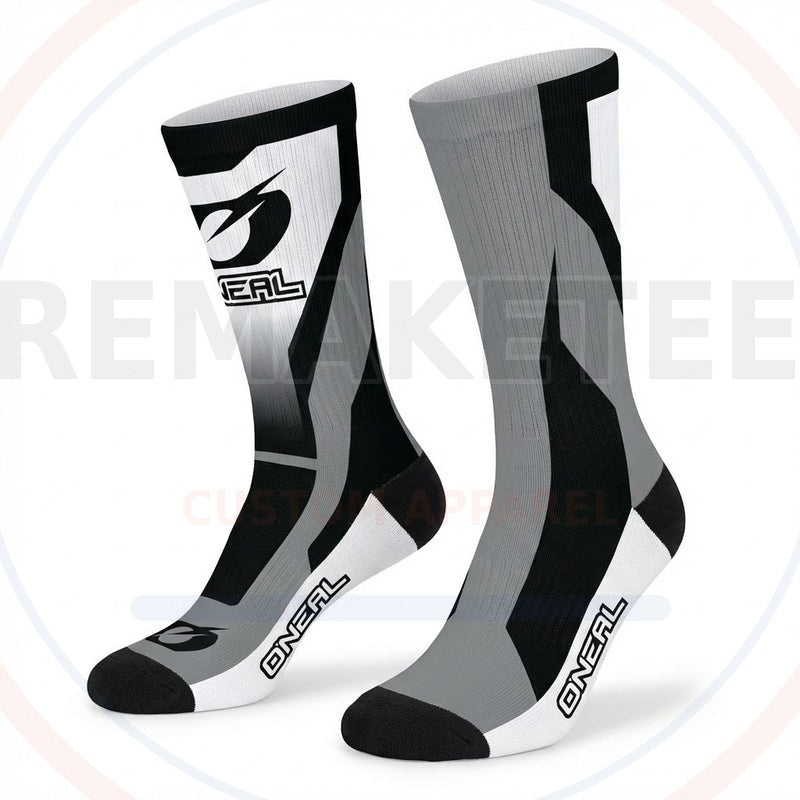 RemakeTee Custom Vintage Retro BMX Racing Socks 056