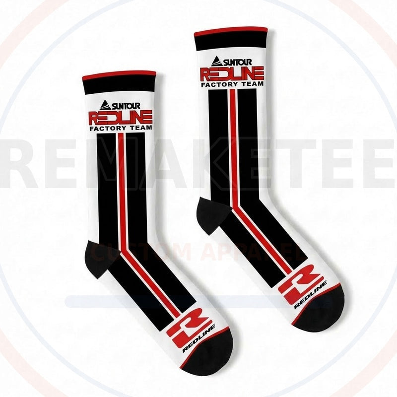 RemakeTee Custom Vintage Retro BMX Racing Socks 063