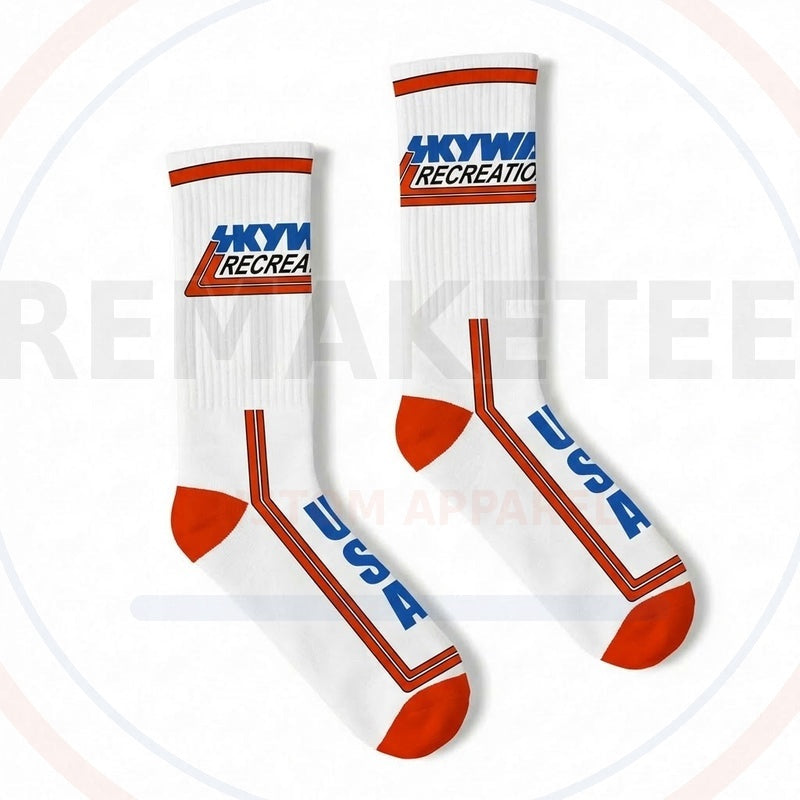 RemakeTee Custom Vintage Retro BMX Racing Socks 064