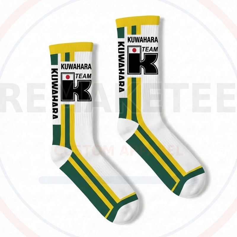 RemakeTee Custom Vintage Retro BMX Racing Socks 067