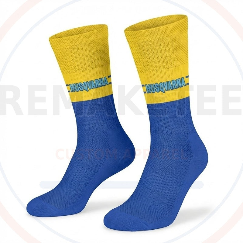 RemakeTee Custom Vintage Retro BMX Racing Socks 069