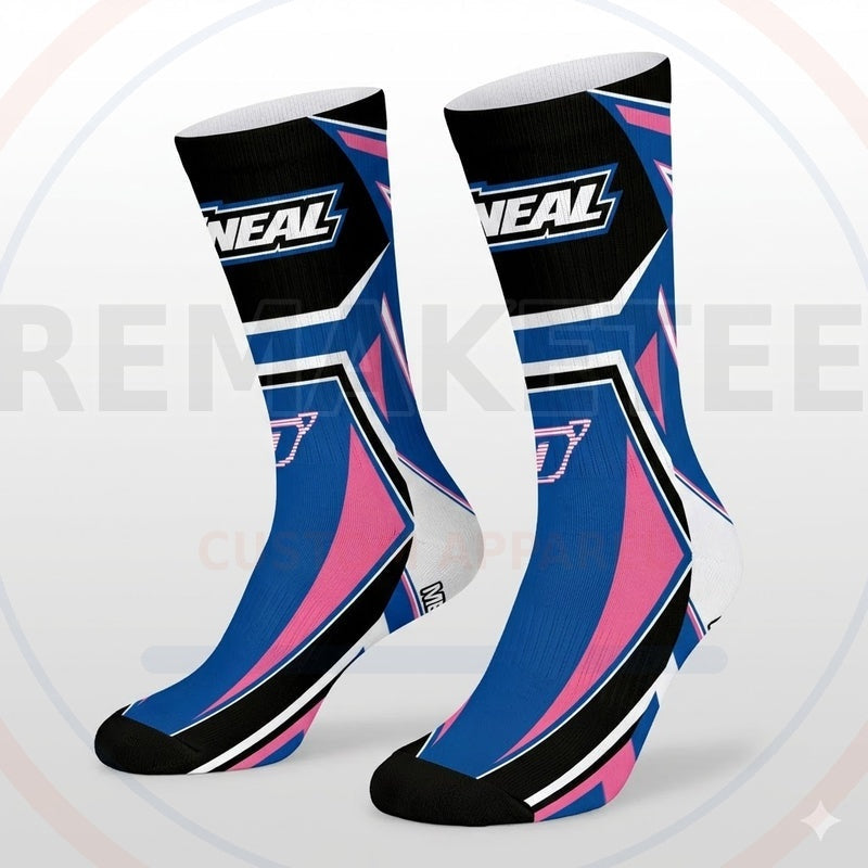 RemakeTee Custom Vintage Retro BMX Racing Socks 071