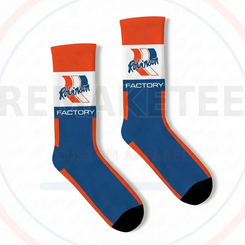 RemakeTee Custom Vintage Retro BMX Racing Socks 079