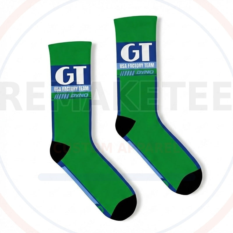 RemakeTee Custom Vintage Retro BMX Racing Socks 085