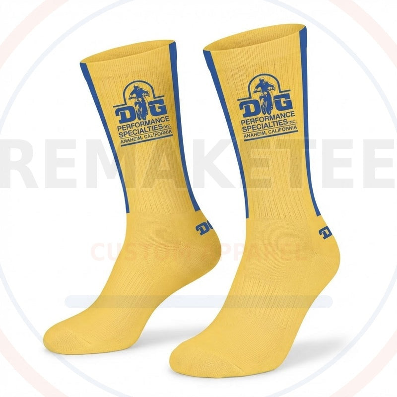 RemakeTee Custom Vintage Retro BMX Racing Socks 096