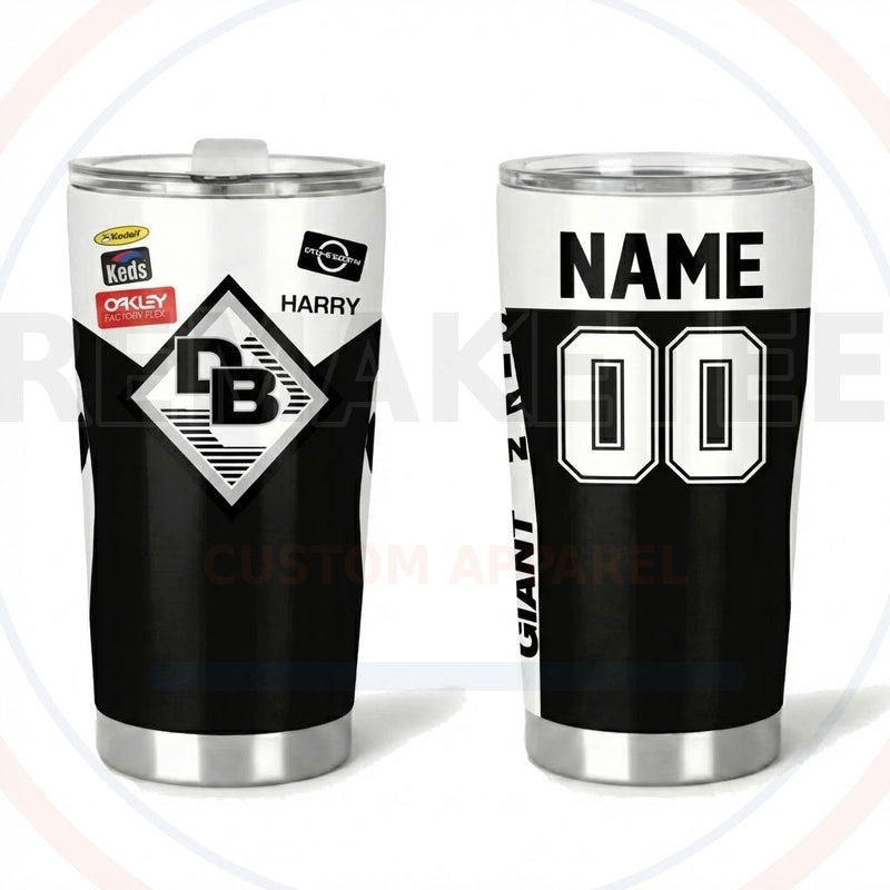 RemakeTee Custom Vintage Retro BMX Racing Tumbler Cup 049