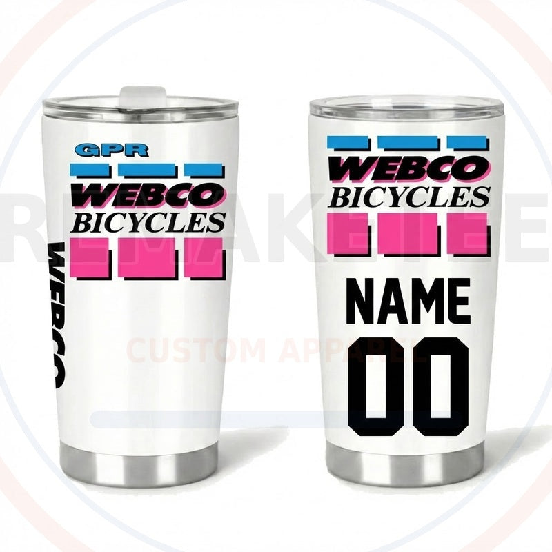 RemakeTee Custom Vintage Retro BMX Racing Tumbler Cup 073