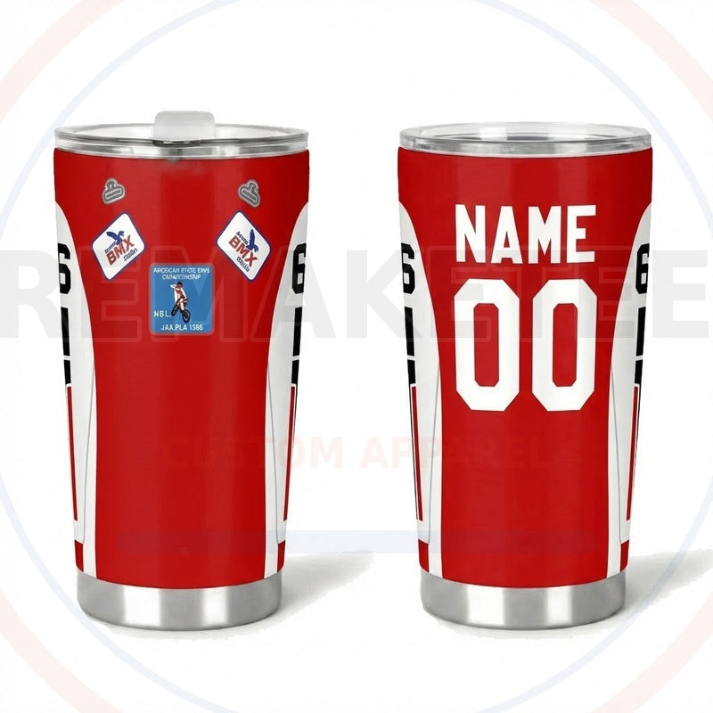 RemakeTee Custom Vintage Retro BMX Racing Tumbler Cup 120