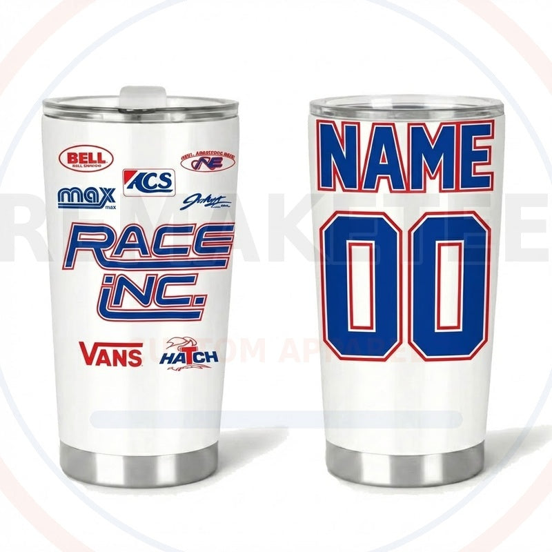 RemakeTee Custom Vintage Retro BMX Racing Tumbler Cup 175