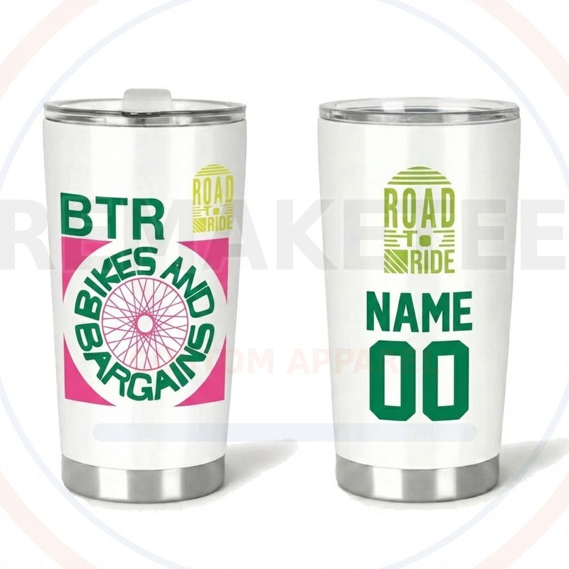 RemakeTee Custom Vintage Retro BMX Racing Tumbler Cup 182