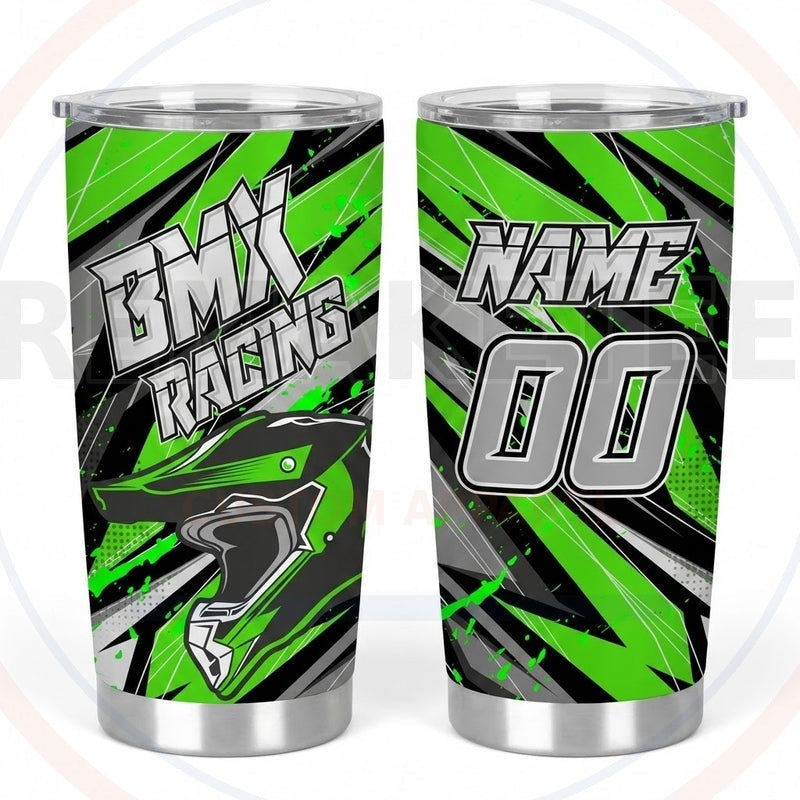 RemakeTee Custom Vintage Retro BMX Racing Tumbler Cup 289