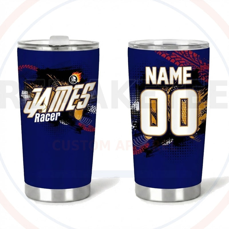 RemakeTee Custom Vintage Retro BMX Racing Tumbler Cup 328