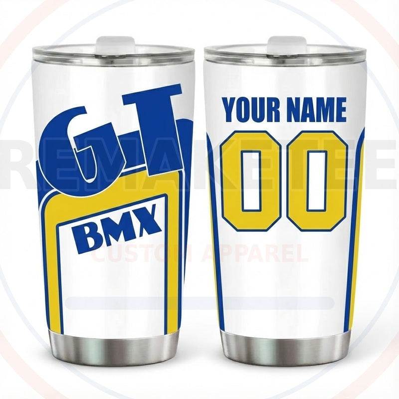 RemakeTee Custom Vintage Retro BMX Racing Tumbler Cup 399